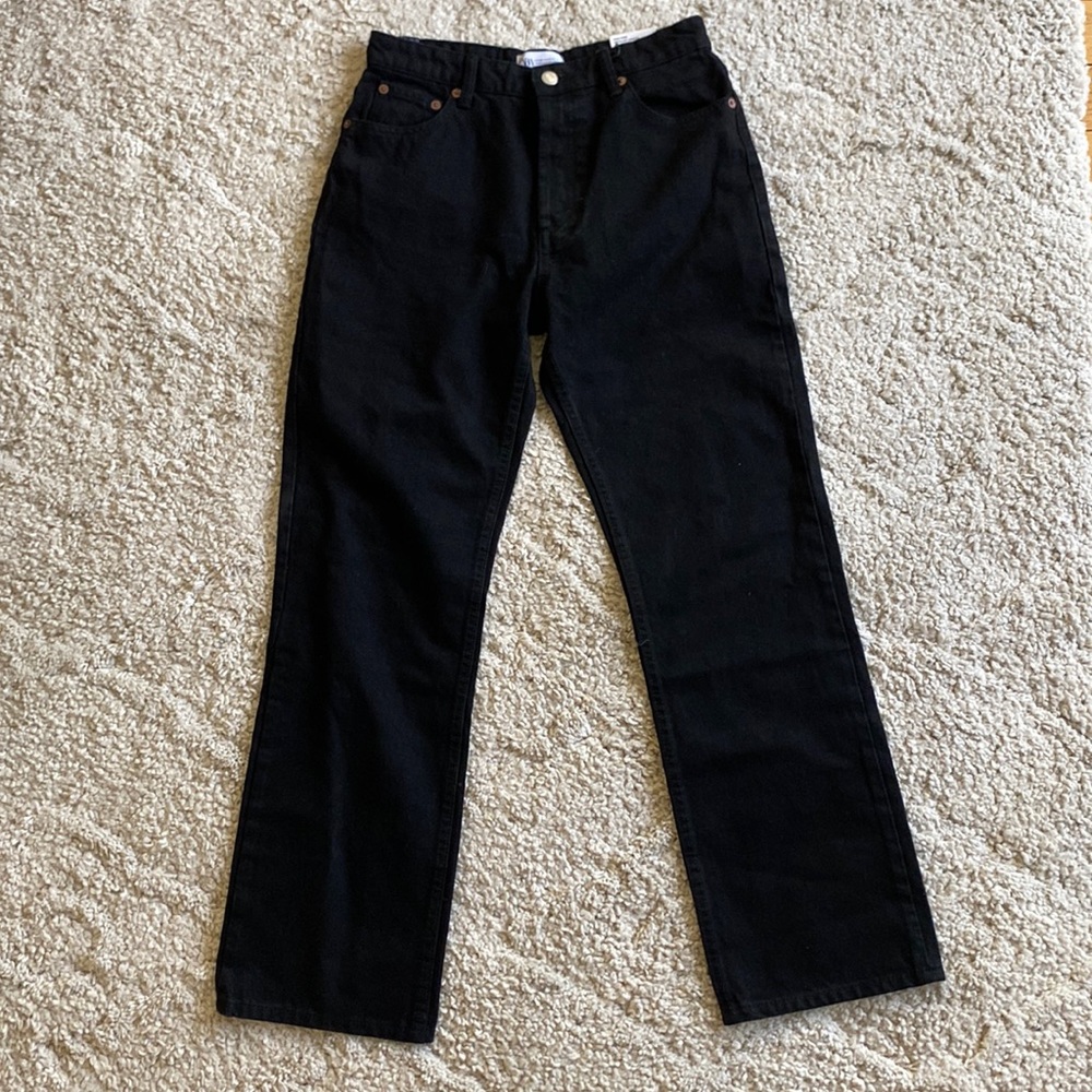 (BRAND NEW W/TAGS) Zara Straight Fit High-Rise Jeans